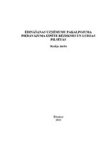 Research Papers 'Ēdināšanas uzņēmumu pakalpojumu piedāvājuma analīze Rēzeknes un Ludzas pilsētās', 1.