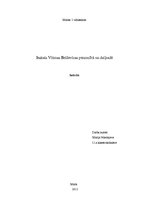 Research Papers 'Ieskats Vizmas Belševicas personībā un daiļradē', 1.