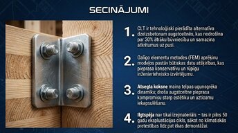 Presentations 'Koksnes izmantošana augstceltņu būvniecībā', 11.