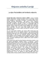 Summaries, Notes 'Orķestru attīstība Latvijā', 1.