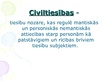 Presentations 'Civiltiesības', 2.
