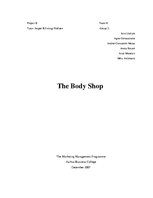 Research Papers 'The International Chain Analysis of Company "The Body Shop"', 1.