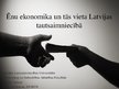 Presentations 'Ēnu ekonomika Latvijā', 1.