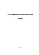 Research Papers 'Starpkultūru saskarsme: Spānija', 1.