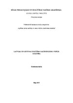 Research Papers 'Latvijas un Lietuvas izglītības salīdzinājums: vidējā izglītība', 1.