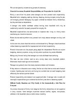 Essays 'The importance of family in a teenager’s life', 10.