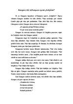 Essays 'Kangara tēls A.Pumpura eposā "Lāčplēsis"', 1.