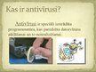 Presentations 'Antivīrusu programmas', 2.