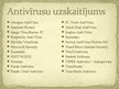 Presentations 'Antivīrusu programmas', 8.
