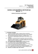 Samples 'Darba aizsardzības instrukcija mobilā krāvēja vadītājam', 1.