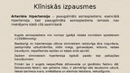 Presentations 'Primāra arteriālā hipertensija, (klīniskās izpausmes, diagnostikas un ārstēšanas', 3.