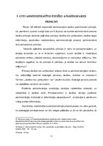 Research Papers 'Administrativo tiesību principi', 17.
