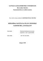 Research Papers 'Biškopības ražošanas plāns zemnieku saimniecībā "Ozolkalni"', 1.