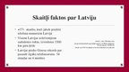 Presentations 'Latvija skaitļos', 8.