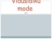 Presentations 'Viduslaiku mode', 1.