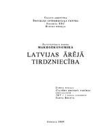 Research Papers 'Latvijas ārējā tirdzniecība', 1.