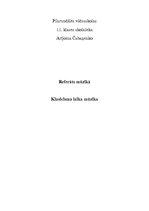 Research Papers 'Klasicisma laika mūzika', 1.