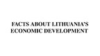 Presentations 'Economic Development of Lithuania - Macroeconomic Analysis', 3.