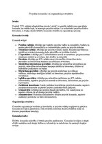 Summaries, Notes 'Projekta komandas un organizācijas struktūra', 1.
