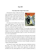 Essays 'Filmas "The Cabinet of Dr. Caligari" analīze', 2.