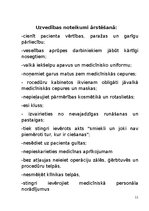 Summaries, Notes 'Ķirurģiska pacienta aprūpe', 11.