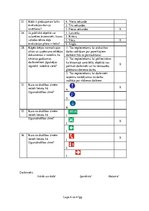 Summaries, Notes 'Jautājumi darbinieku zināšanu pārbaudei par rīcību ārkārtas situācijās', 4.