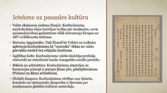 Presentations 'Konfūcianisms', 21.
