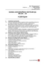Samples 'Darba aizsardzības instrukcija flīzētājam', 1.