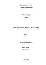 Research Papers 'Biezpiena sieriņa ‘’Kārums’’ dzīves cikls', 1.