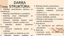 Presentations 'Mākslīgās tekstilšķiedras', 2.