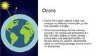 Presentations 'Zemes ozona slāņa un klimata izmaiņas', 3.