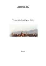 Research Papers 'Tūrisma plānošana Jelgavas pilsētā', 1.