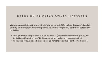 Presentations 'Darba un privātās dzīves līdzsvars', 2.