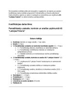 Summaries, Notes 'Pamatlīdzekļu uzskaite, kontrole un analīze uzņēmumā', 1.