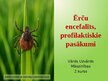 Presentations 'Ērču encefalīts, profilaktiskie pasākumi', 14.
