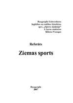 Research Papers 'Ziemas sports', 35.