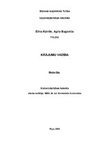 Research Papers 'Krājumu vadība', 1.