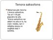 Presentations 'Saksofons', 4.