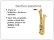 Presentations 'Saksofons', 5.