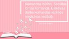 Presentations 'Komandas būtība un sociālās lomas komandā', 1.