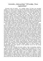 Essays 'Aristoteļa darba "Atēnu polītija" nodaļas "Tiesu organizēšana" analīze', 1.