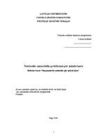 Research Papers 'Nacionālo minoritāšu problēmas pēc aukstā kara', 1.
