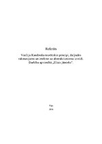 Research Papers 'Vasilija Kandinska teorētiskie principi, daiļrades raksturojums un ietekme uz ab', 1.
