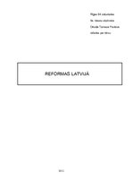 Research Papers 'Livonijas reformācija 1522.gadā', 1.