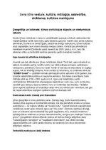 Summaries, Notes 'Senas Ķīnas vēsture, kultūra, mitoloģija, sabiedrība un kultūras mantojums', 1.
