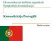 Presentations 'Starpkultūru komunikācija. Komunikācija Portugālē', 1.