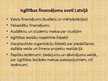 Presentations 'Izglītības finansējums Latvijas Republikā un ārzemēs', 7.