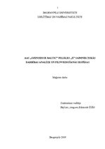 Term Papers 'AAS "Gjensidige Baltic" filiāles "X" saimnieciskās darbības analīze un pilnveido', 1.