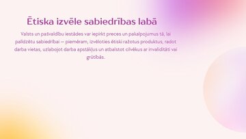 Presentations 'Sociāli atbildīgie publiskie iepirkumi.', 3.