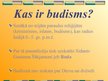 Presentations 'Budisms', 2.